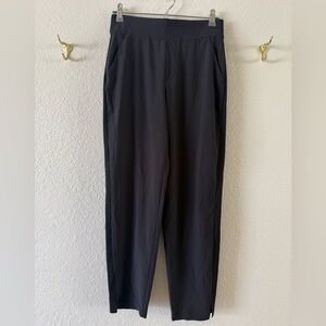 Athleta Brooklyn Ankle Pant Black Size 2 Zippered Pockets Excellent Condition